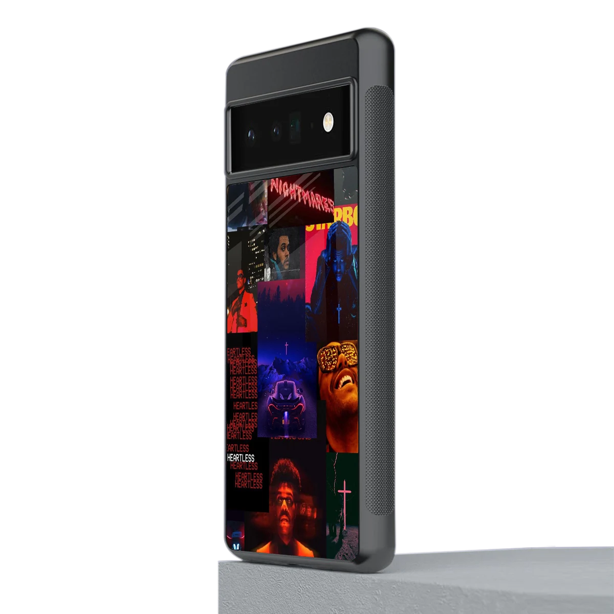 Heartless Vibes stylish phone case for google pixel 6 pro | glossy glass and slim fit