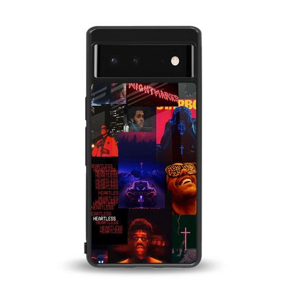 Heartless Vibes back phone cover | glass case for google pixel 6