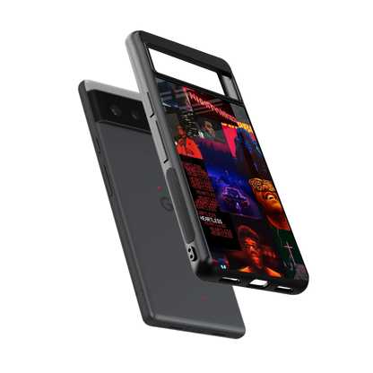 Heartless Vibes sleek google pixel 6 cover with tempered glass back and TPU edges
