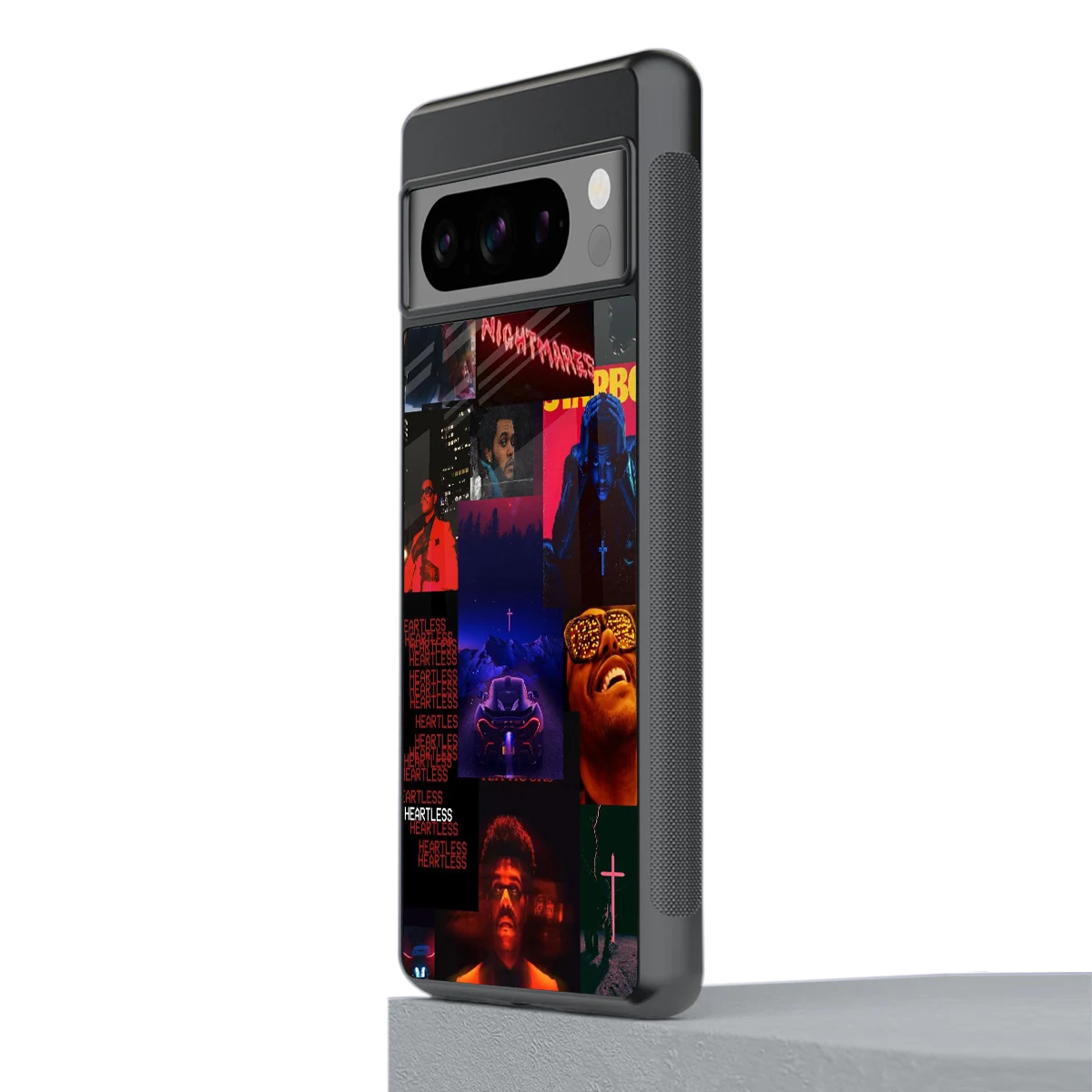 Heartless Vibes stylish phone case for google pixel 8 pro | glossy glass and slim fit