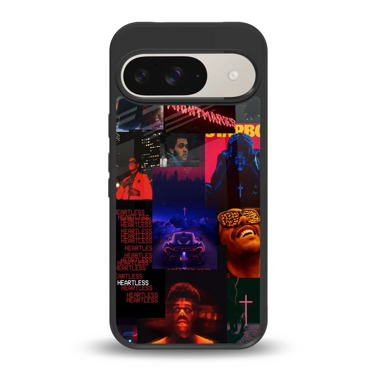 Heartless Vibes back phone cover | glass case for google pixel 9