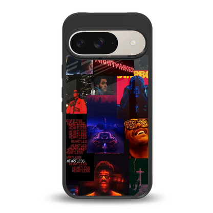 Heartless Vibes back phone cover | glass case for google pixel 9