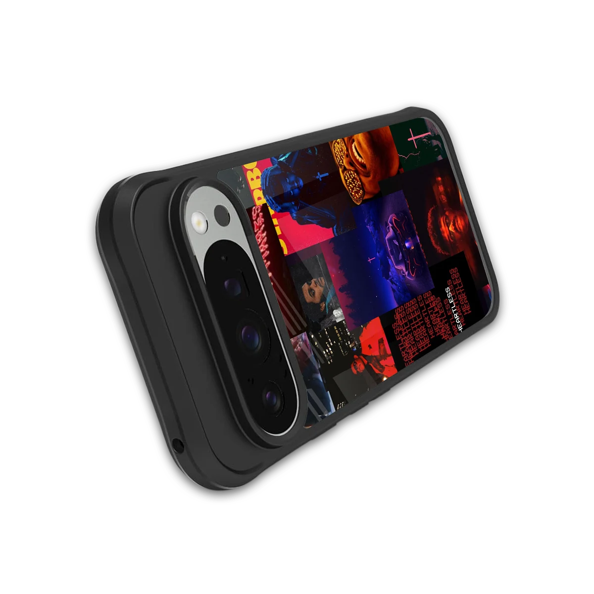Heartless Vibes stylish phone case for google pixel 9 pro | glossy glass and slim fit