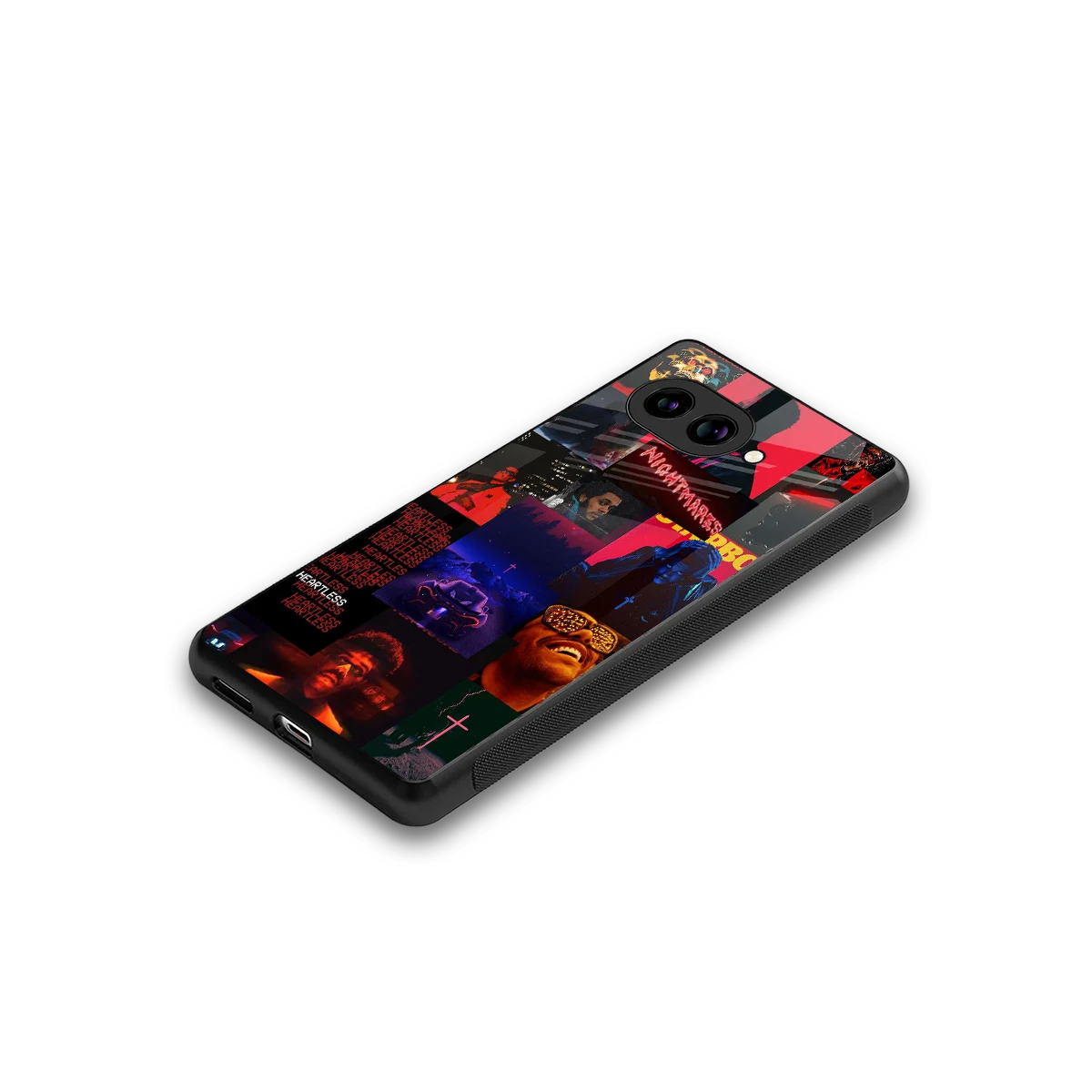 Heartless Vibes stylish phone case for google pixel 9a | glossy glass and slim fit