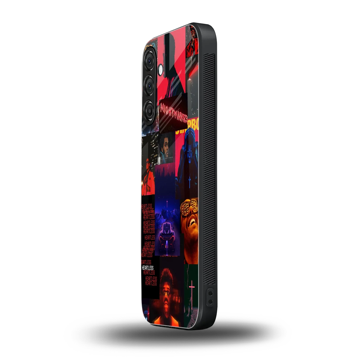 Heartless Vibes samsung galaxy m35 5g mobile cover | shockproof glass phone case