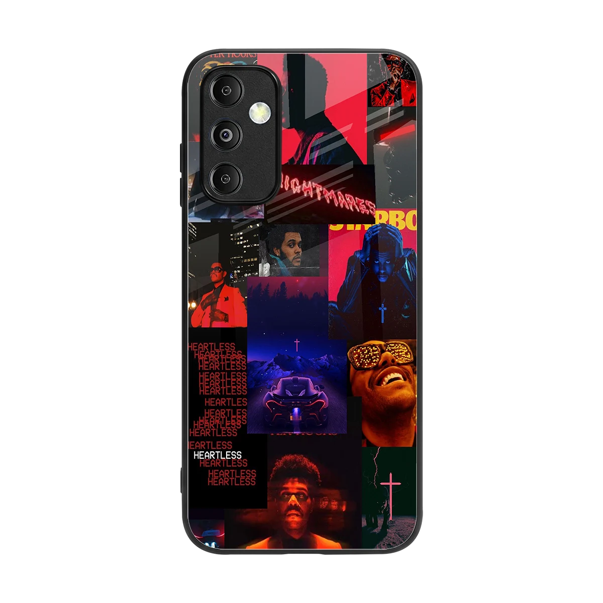 Heartless Vibes back phone cover | glass case for samsung galaxy m14 5g