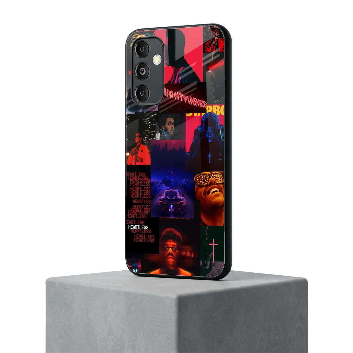 Heartless Vibes samsung galaxy m14 5g mobile cover | shockproof glass phone case