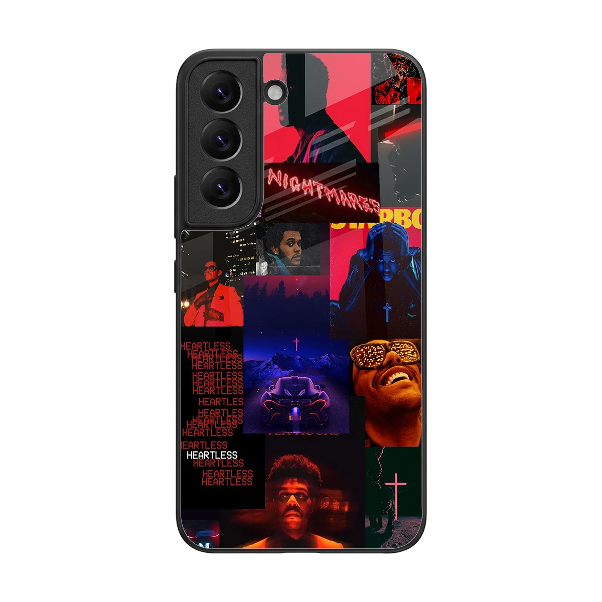 Heartless Vibes back phone cover | glass case for samsung galaxy s22
