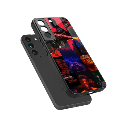 Heartless Vibes sleek samsung galaxy s22 cover with tempered glass back and TPU edges