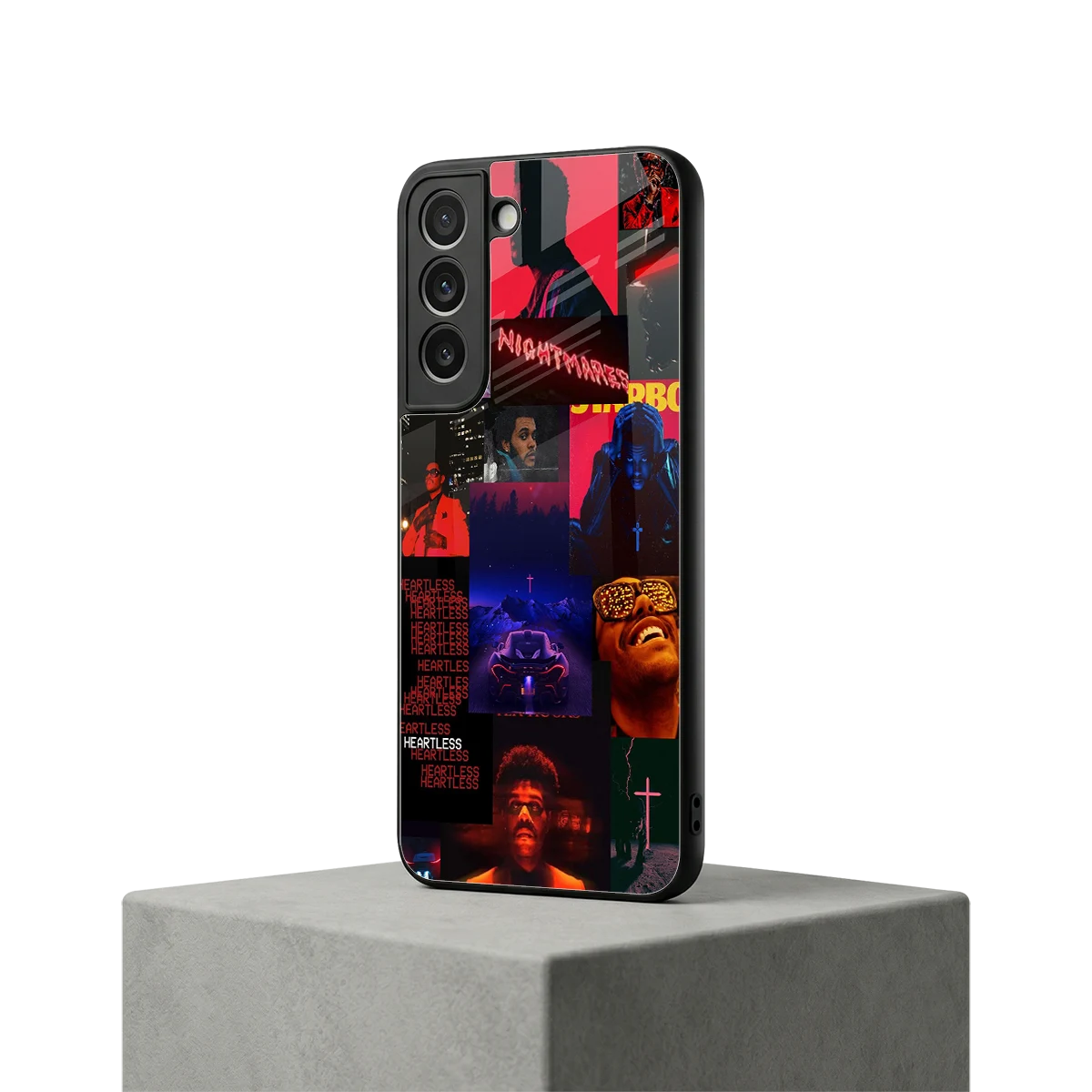 Heartless Vibes samsung galaxy s22 mobile cover | shockproof glass phone case