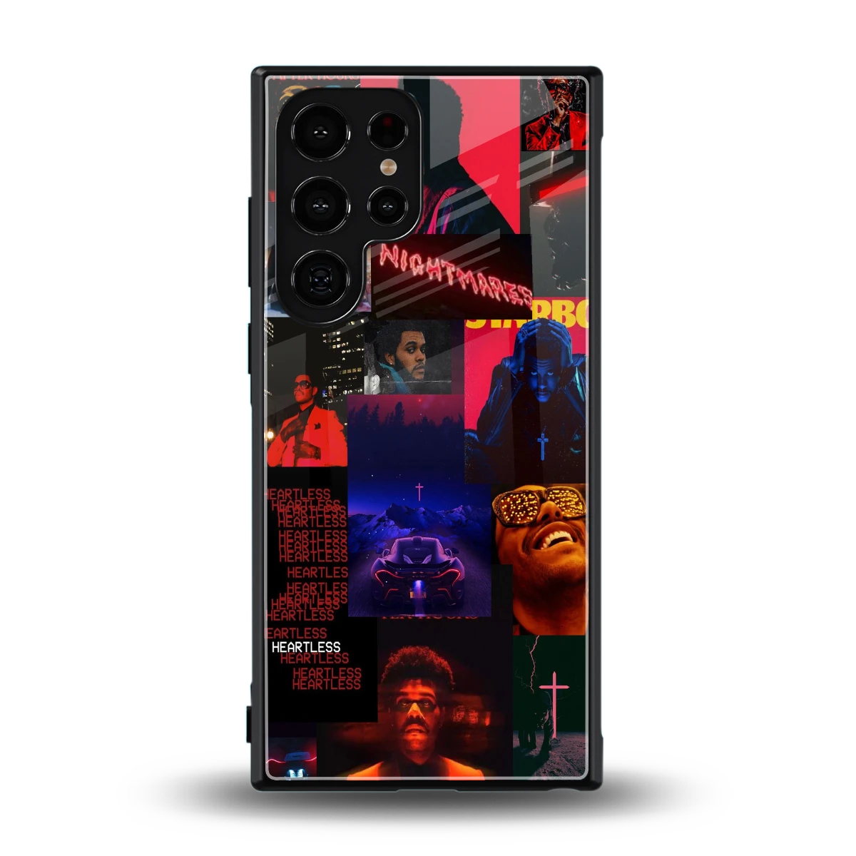 Heartless Vibes back phone cover | glass case for samsung galaxy s24 ultra
