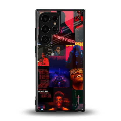 Heartless Vibes back phone cover | glass case for samsung galaxy s24 ultra
