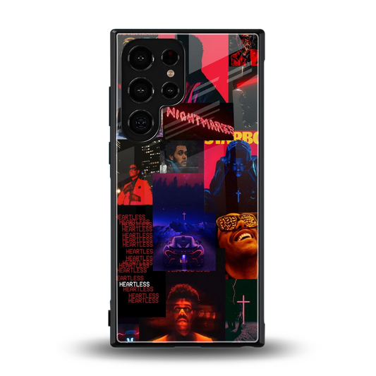 Heartless Vibes back phone cover | glass case for samsung galaxy s24 ultra