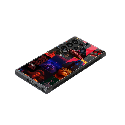 Heartless Vibes stylish phone case for samsung galaxy s23 ultra | glossy glass and slim fit