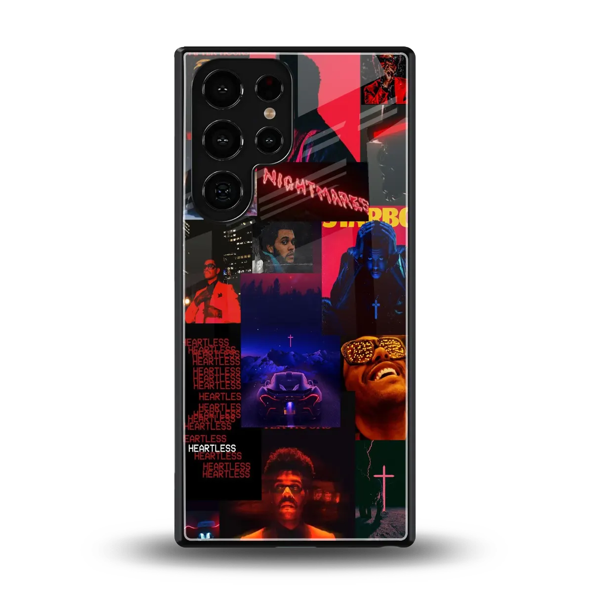 Heartless Vibes back phone cover | glass case for samsung galaxy s25 ultra