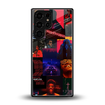 Heartless Vibes back phone cover | glass case for samsung galaxy s26 ultra