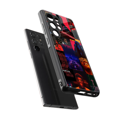 Heartless Vibes sleek samsung galaxy s25 ultra cover with tempered glass back and TPU edges