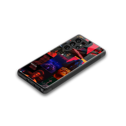 Heartless Vibes stylish phone case for samsung galaxy s25 ultra | glossy glass and slim fit