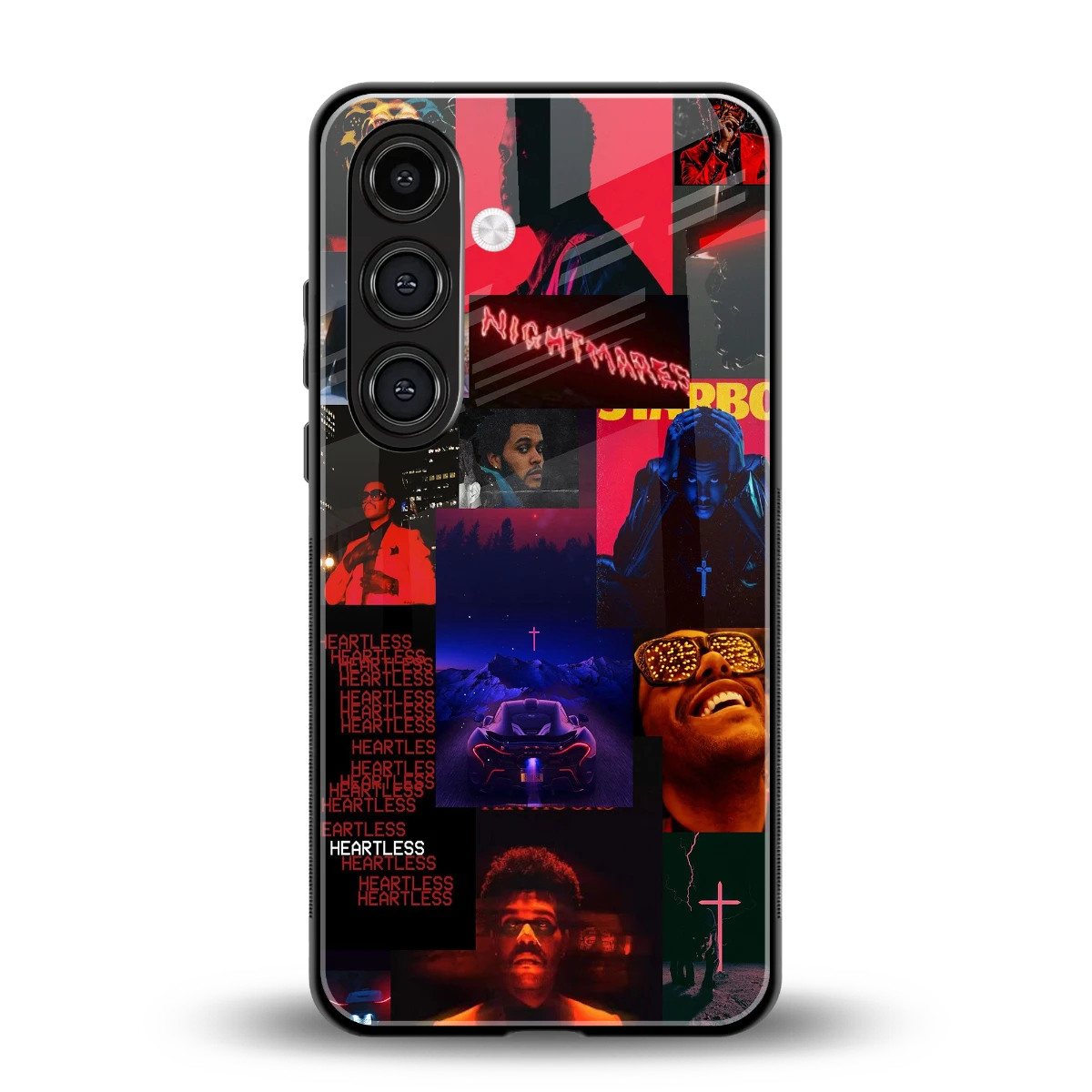 Heartless Vibes back phone cover | glass case for samsung galaxy s24