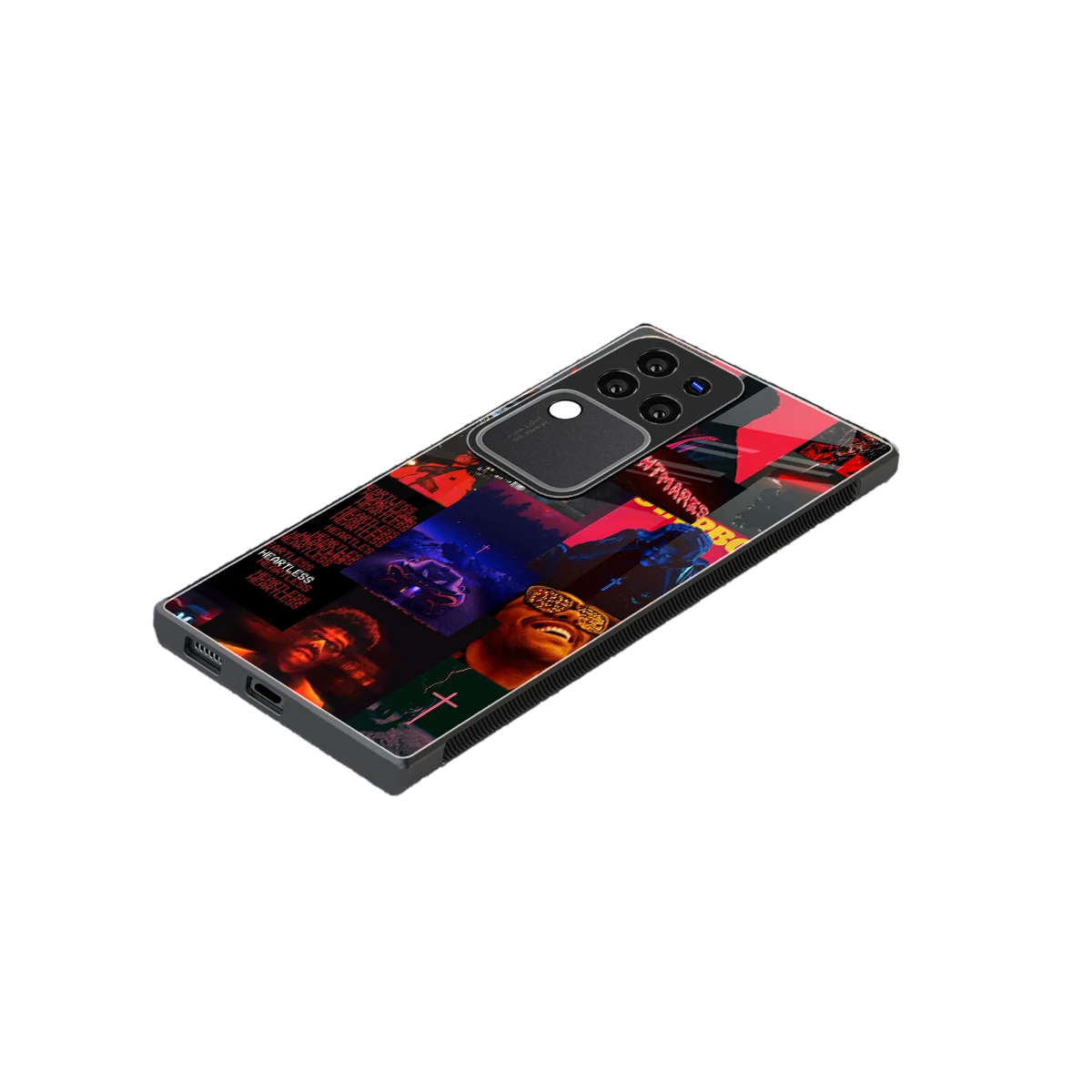 Heartless Vibes stylish phone case forvivo v30 pro | glossy glass and slim fit