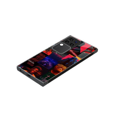 Heartless Vibes stylish phone case forvivo v30 pro | glossy glass and slim fit