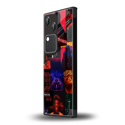 Heartless Vibes vivo v30 mobile cover | shockproof glass phone case