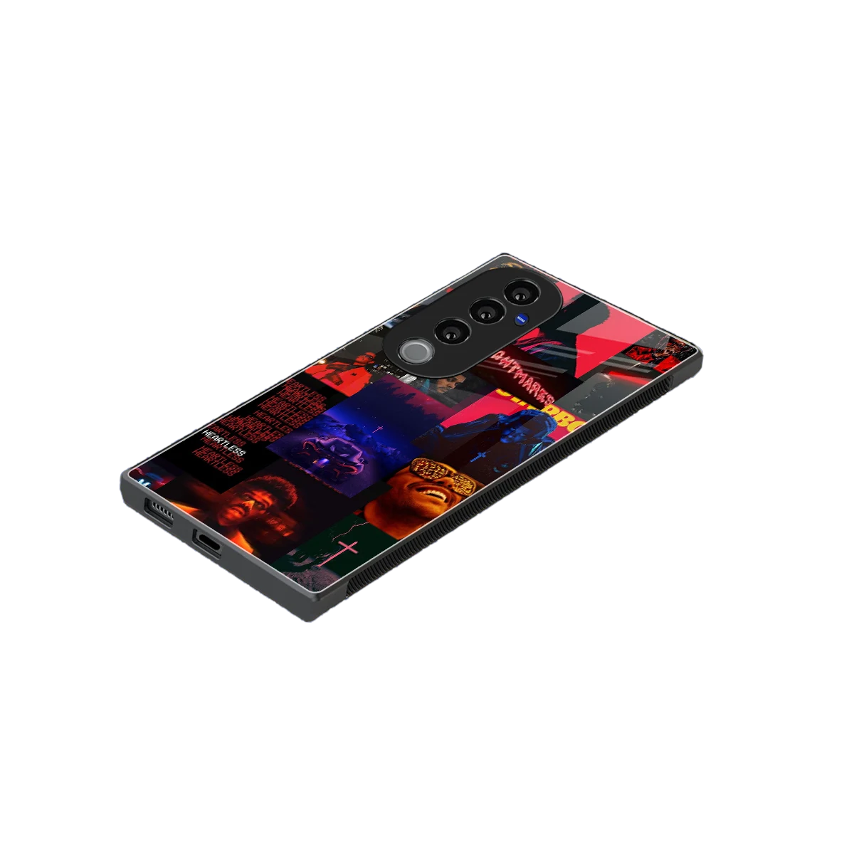 Heartless Vibes stylish phone case for vivo v40 pro | glossy glass and slim fit