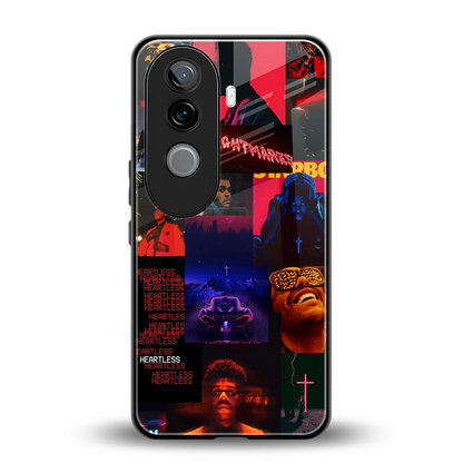 Heartless Vibes back phone cover | glass case for vivo v40e