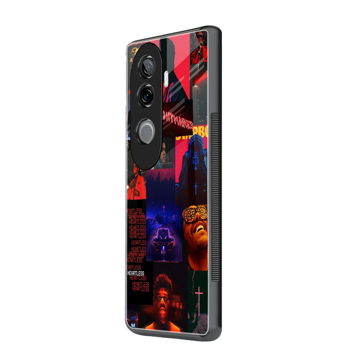 Heartless Vibes vivo v40e mobile cover | shockproof glass phone case