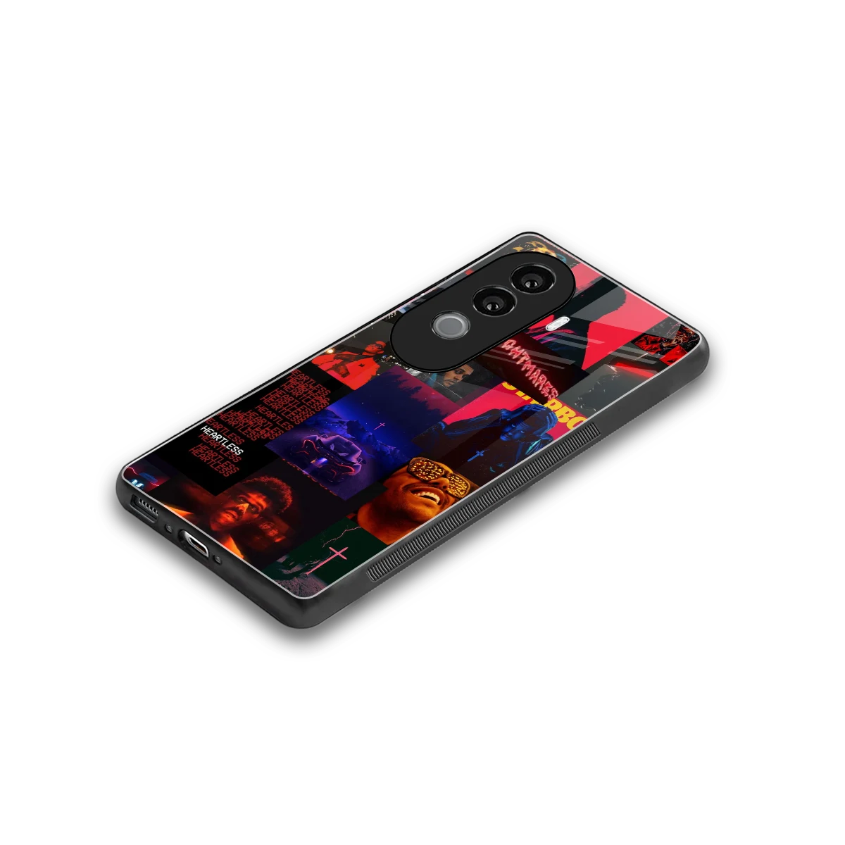 Heartless Vibes stylish phone case for vivo v40e | glossy glass and slim fit
