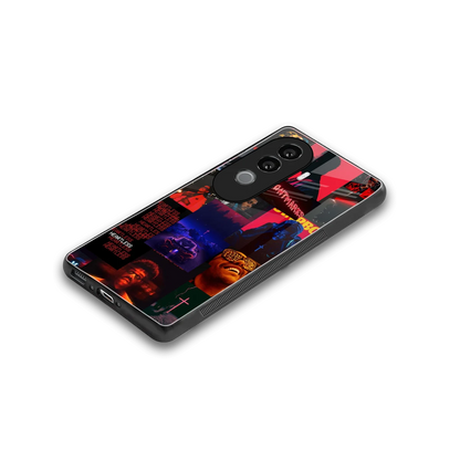 Heartless Vibes stylish phone case for vivo v40e | glossy glass and slim fit