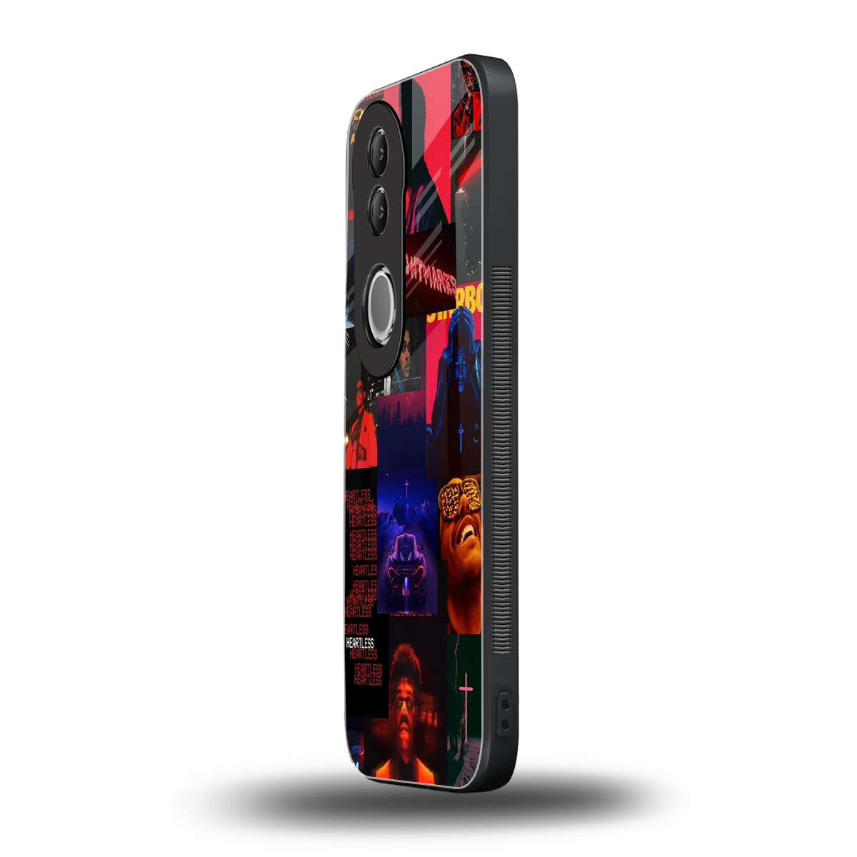 Heartless Vibes vivo v50 mobile cover | shockproof glass phone case