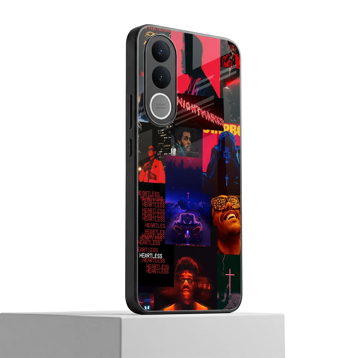 Heartless Vibes vivo v70 fe mobile cover | shockproof glass phone case