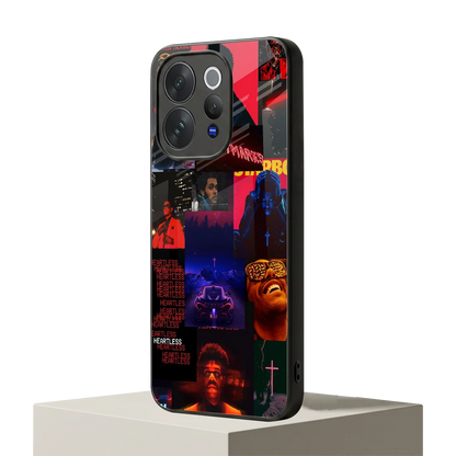 Heartless Vibes vivo v70 mobile cover | shockproof glass phone case