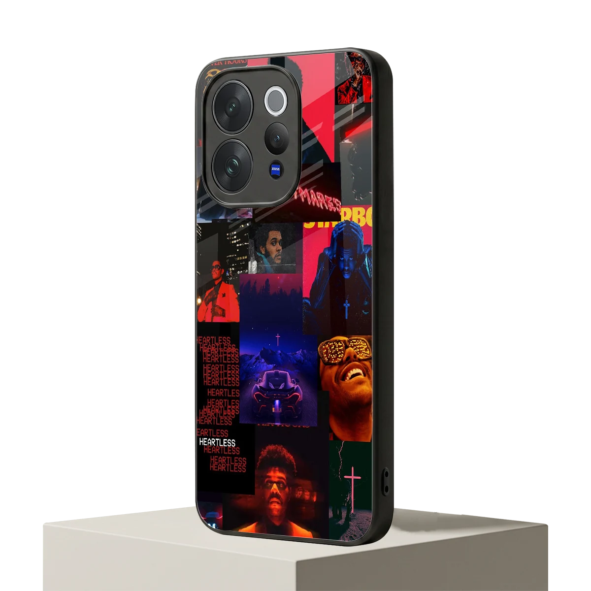 Heartless Vibes vivo v70 elite mobile cover | shockproof glass phone case