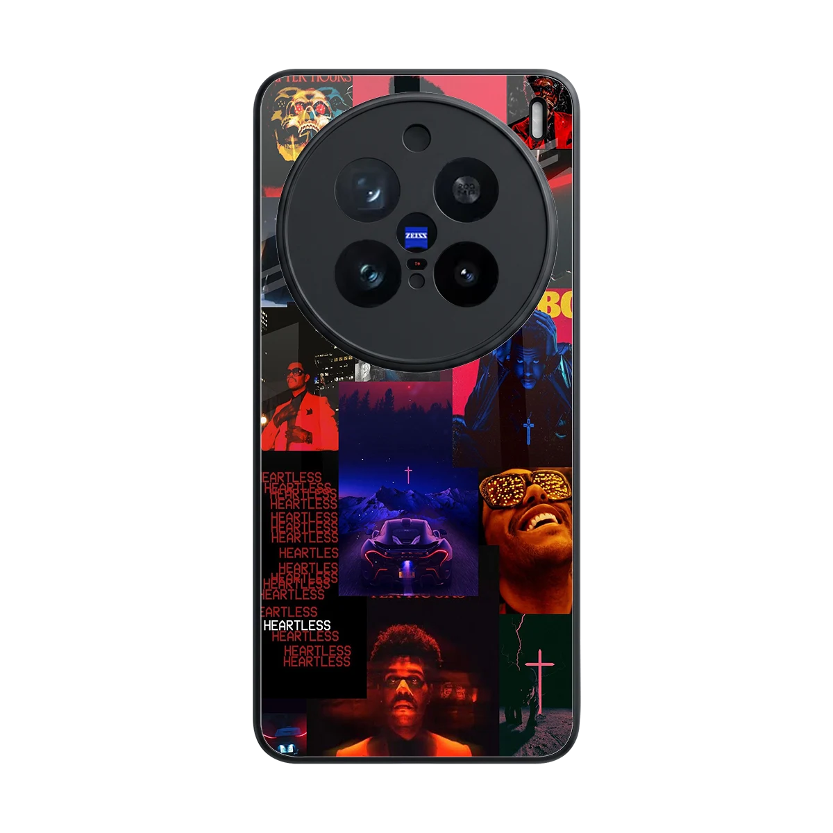 Heartless Vibes back phone cover | glass case for vivo x200 pro