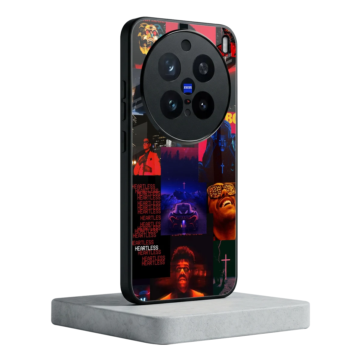 Heartless Vibes vivo x200 pro mobile cover | shockproof glass phone case