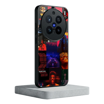 Heartless Vibes vivo x200 pro mobile cover | shockproof glass phone case
