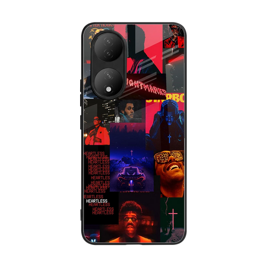 Heartless Vibes back phone cover | glass case for Vivo-y100