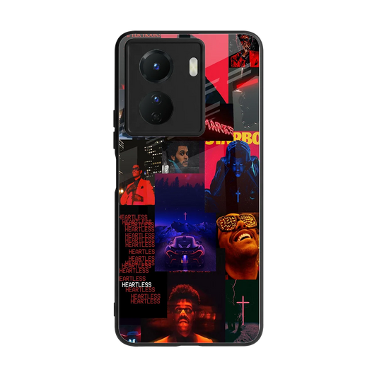 Heartless Vibes back phone cover | glass case for vivo y16