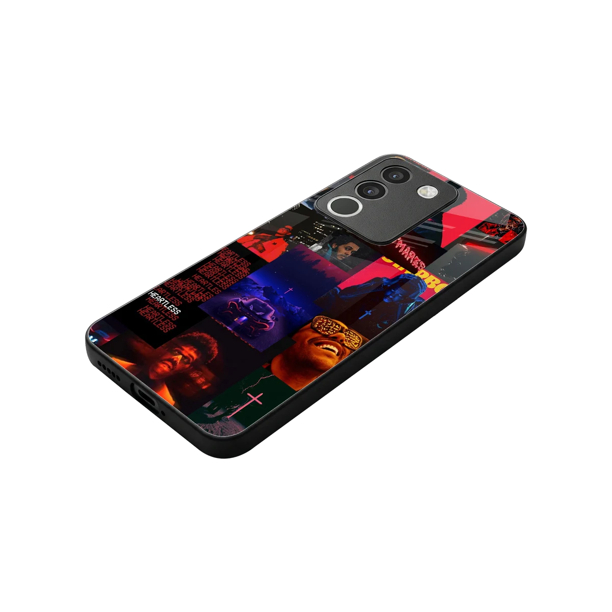 Heartless Vibes stylish phone case for vivo y200 5g | glossy glass and slim fit