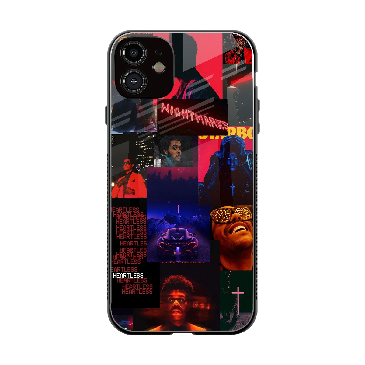 Heartless Vibes back phone cover | glass case for iphone 12