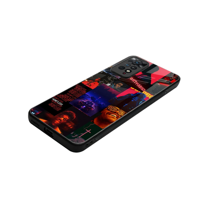 Heartless Vibes stylish phone case for redmi note 11 pro | glossy glass and slim fit
