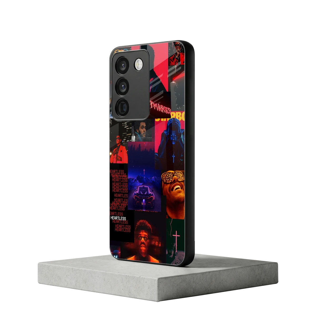 Heartless Vibes vivo y200 5g mobile cover | shockproof glass phone case
