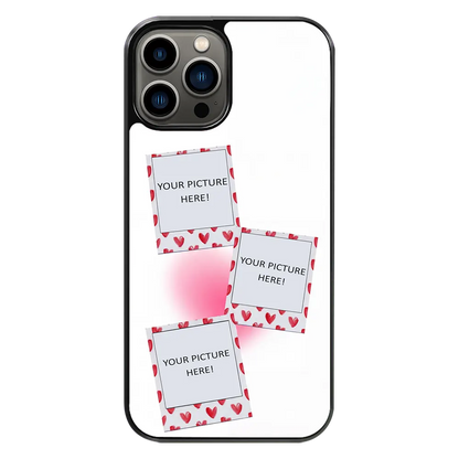 Polaroid Personalised Glass Phone Case