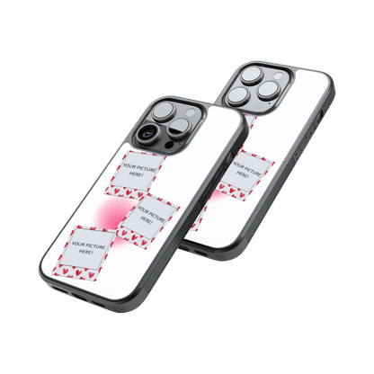 Polaroid Personalised Glass Phone Case