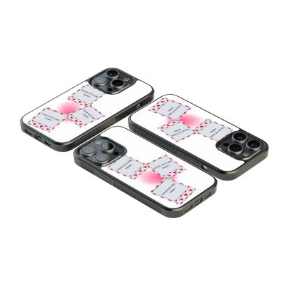 Polaroid Personalised Glass Phone Case