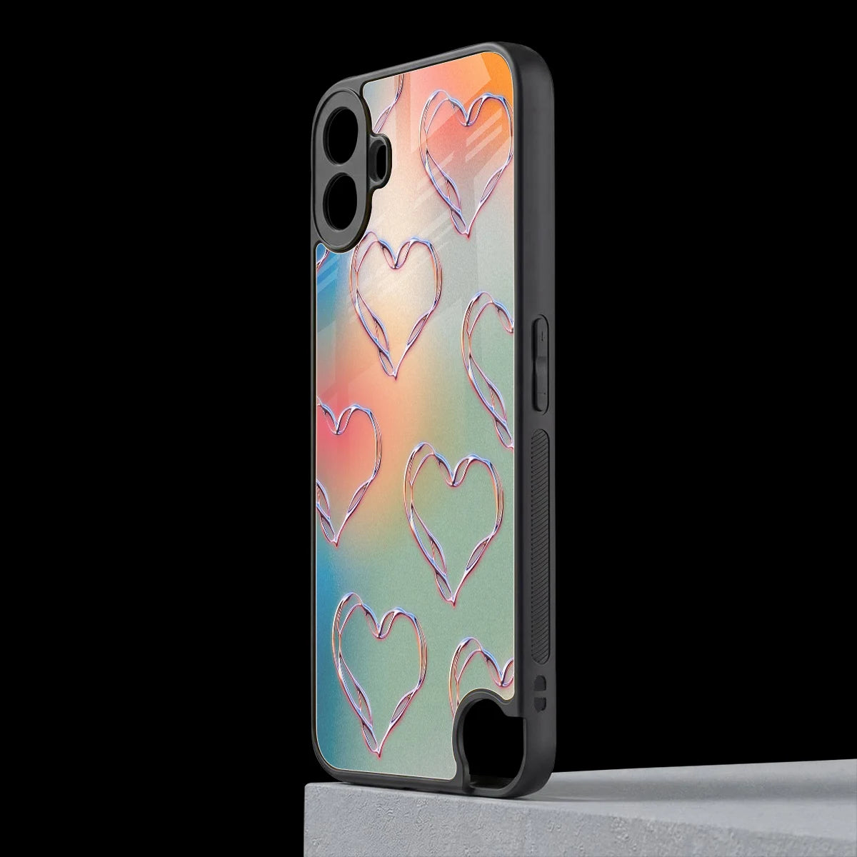 Hearts Euphoria cmf nothing phone 1 mobile cover | shockproof glass phone case