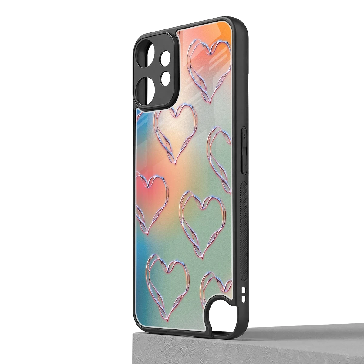 Hearts Euphoria cmf nothing phone 2 pro mobile cover | shockproof glass phone case