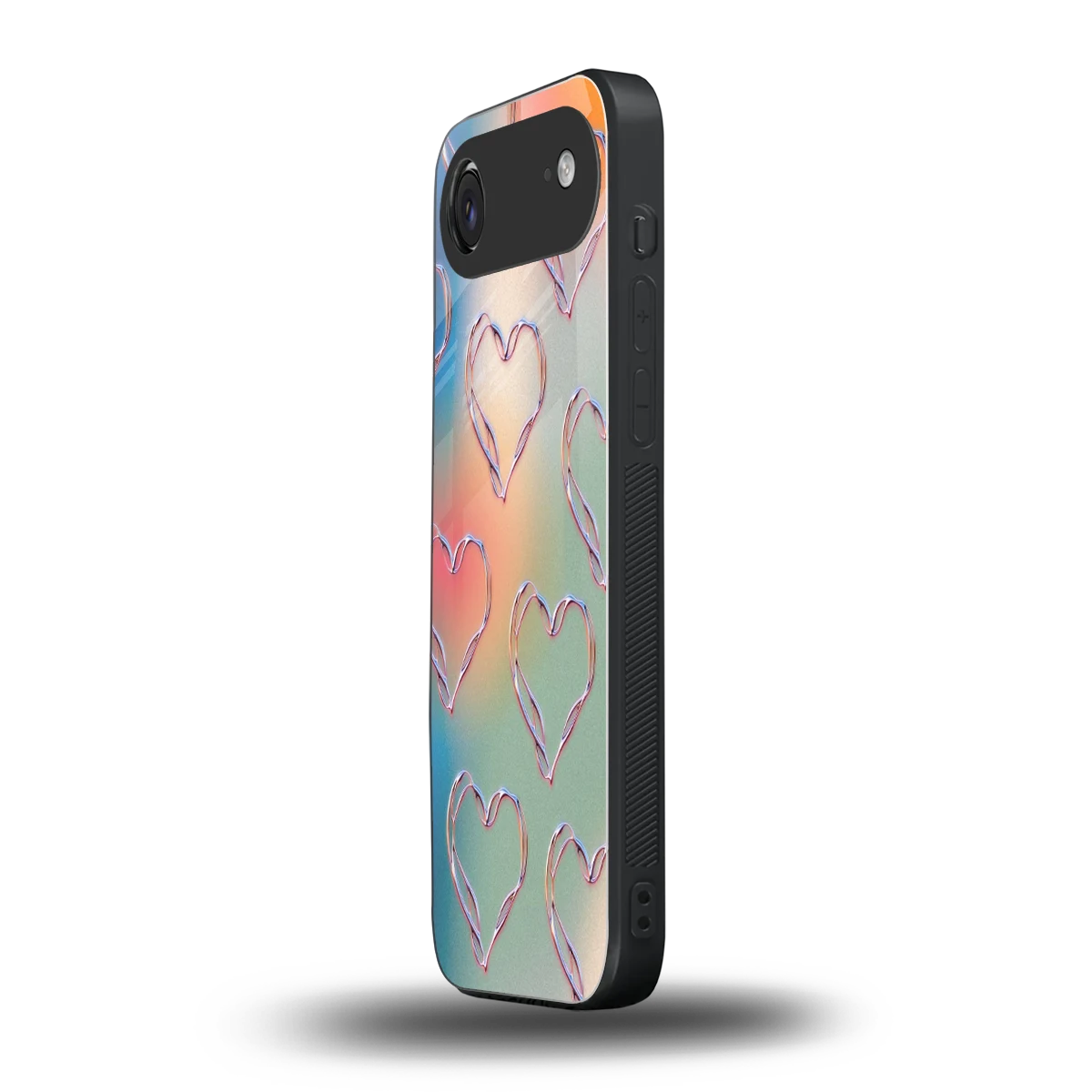 Hearts Euphoria iphone air mobile cover | shockproof glass phone case